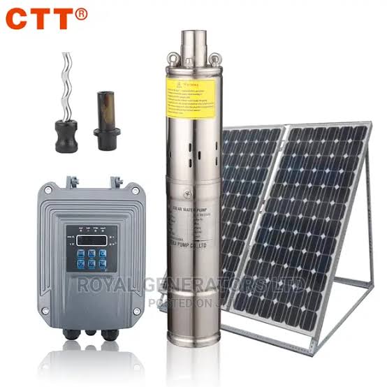 Submasive solar pumping machine