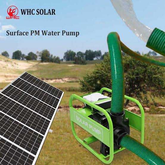 1 hp solar pumping machin