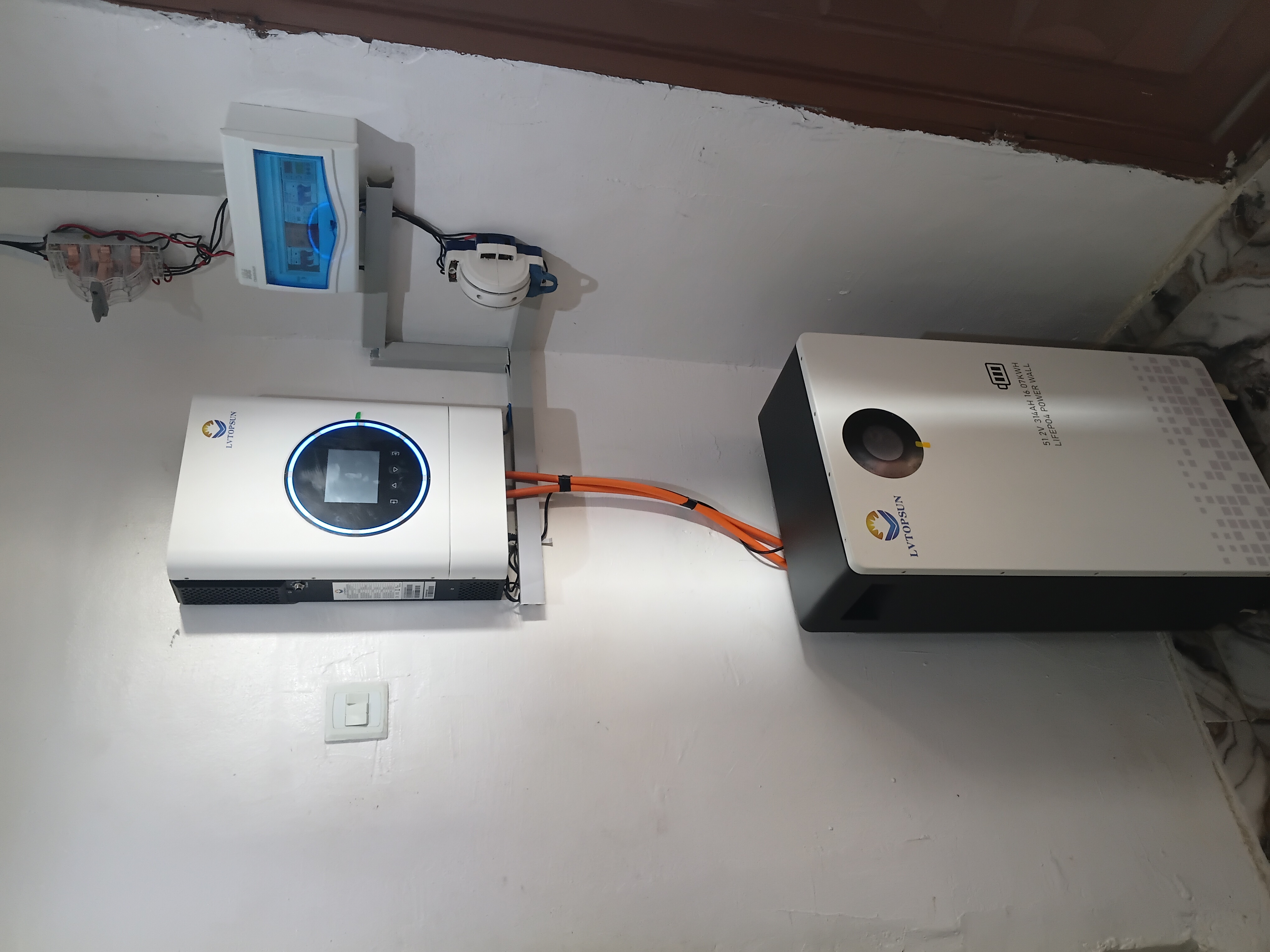 15kwh installtion at Baba Adisa ibeju kekki lagos